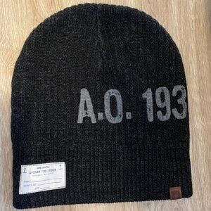 Sperry Top-Sider A.O. 1935 Knit Beanie Hat Charcola Gray: OSFM